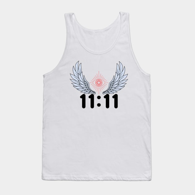 Angel Number 1111 Tank Top by spiritualmate